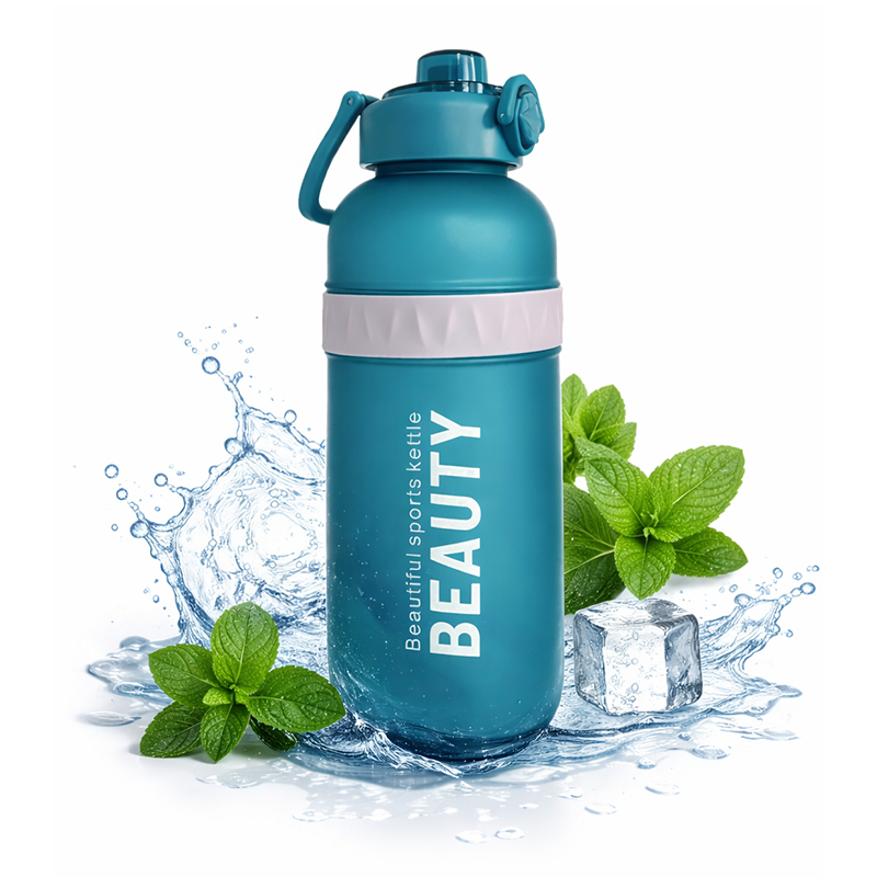 Beauty water bottle 1500 ml, mavi